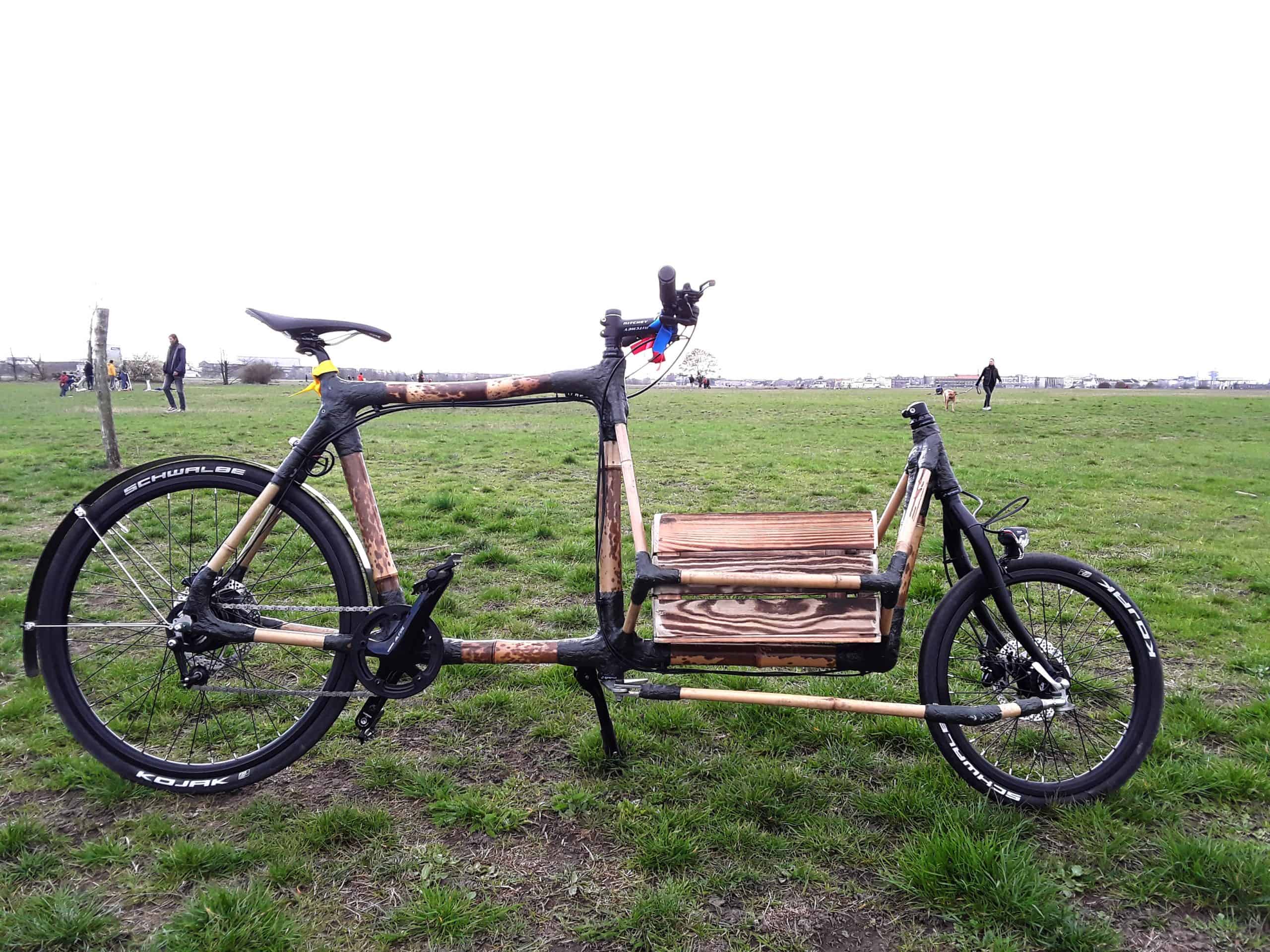 bamboo cargo bike